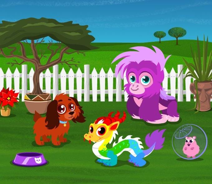 happy baby pet society game