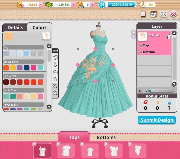 Design (Page 1) - Fashion - Dress Up Games