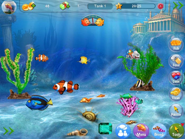 free virtual aquarium games