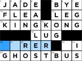 Trying to guess words in Crosswords with Friends Crosswords with Friends trying to guess words