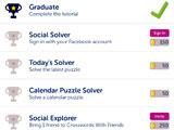 Gameplay of Crosswords with Friends Crosswords with Friends gameplay