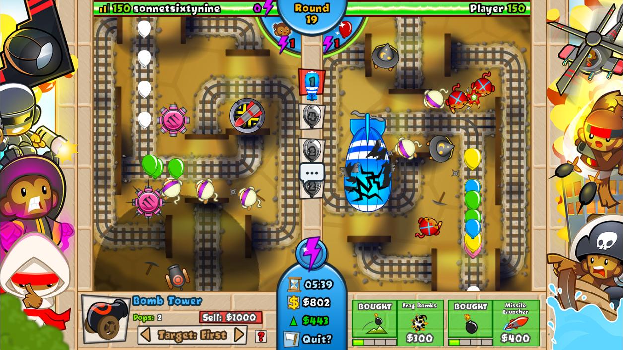 ballon tower deffence ballon tower deffence